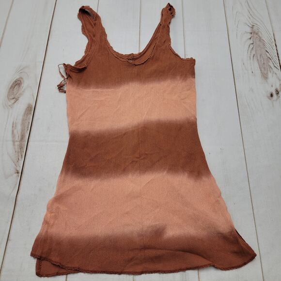 We the Free People Joni stripe maxi tank top sheer - Picture 3 of 11